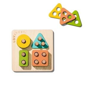 Lovevery Sort and Stack Peg Puzzle